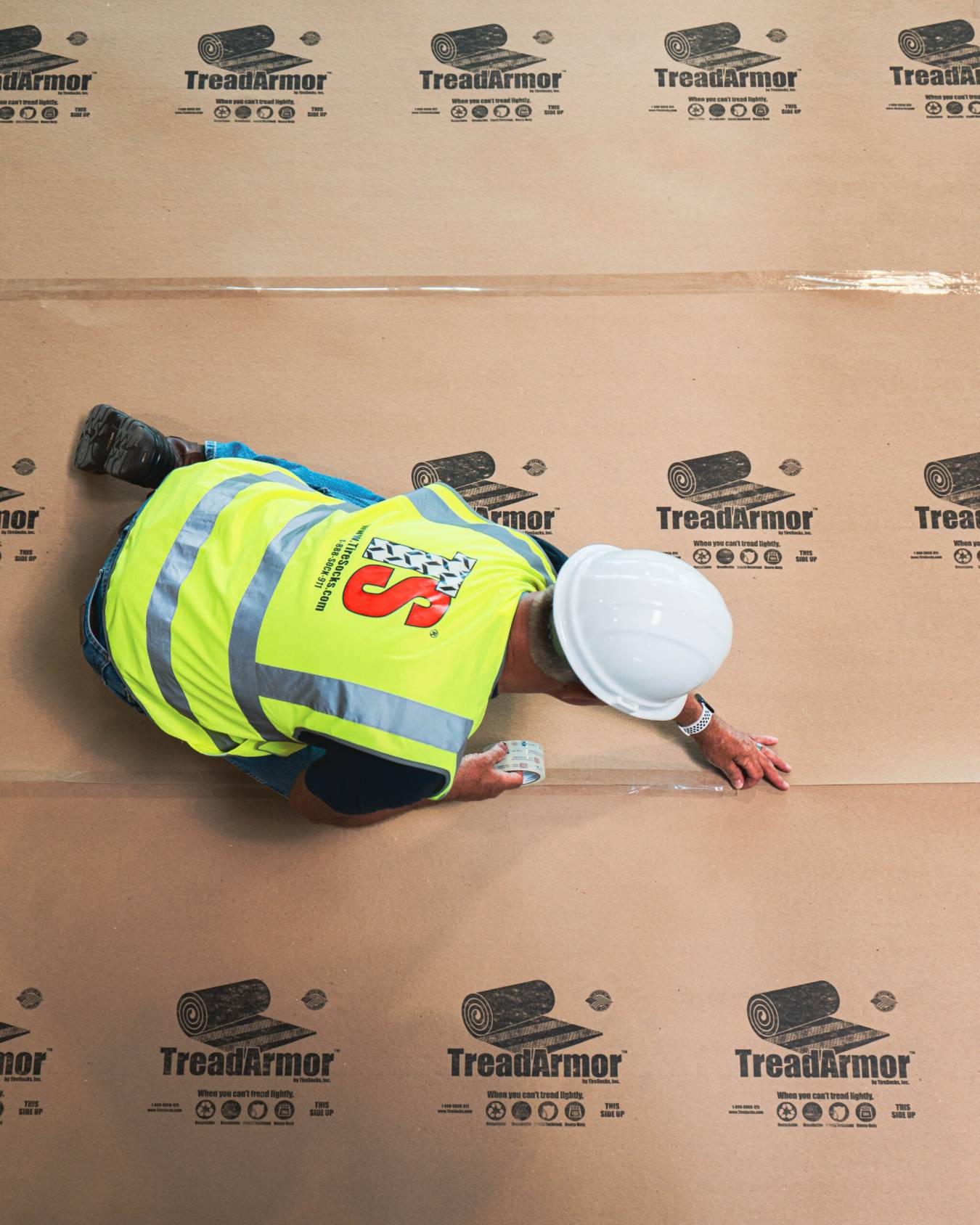 Tiresocks - Hi-Visibility Yellow Jacket and Pants with Pads